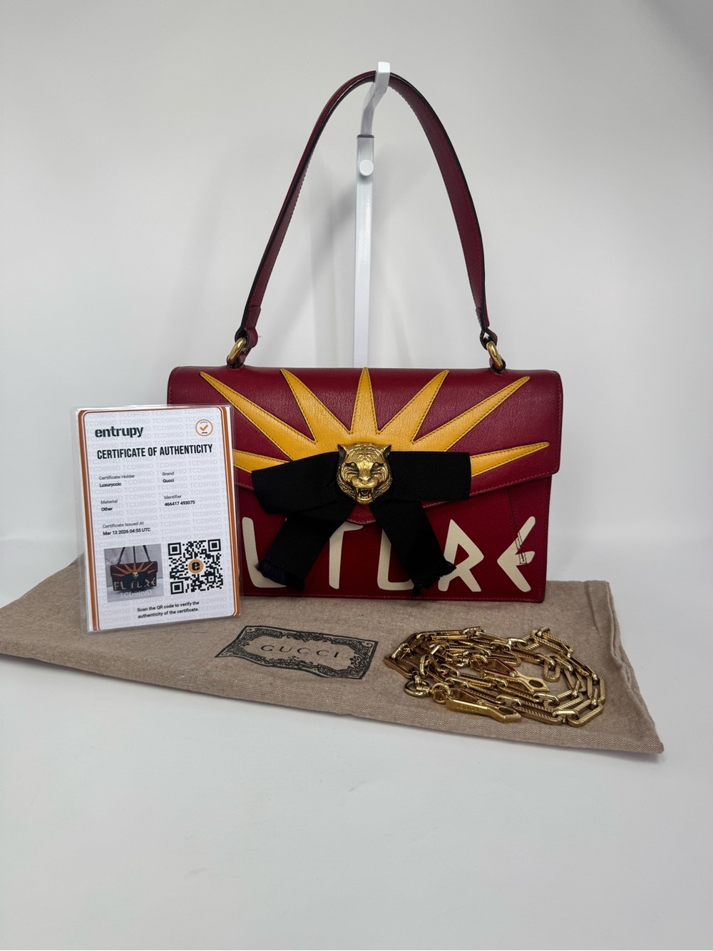 Authentic Gucci Osiride “Future” Top Handle Bag